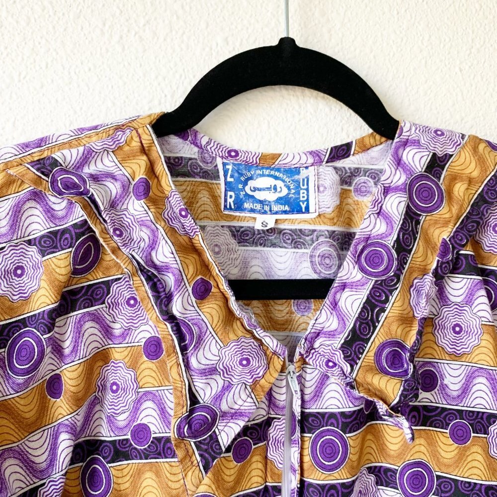 Ruby International India Half Zip Collared Dress S - image 4